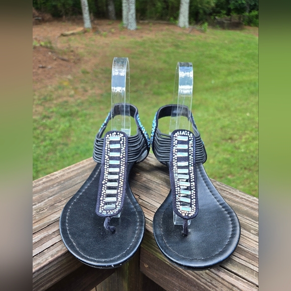 Madden Girl Shoes - Madden Girl Jeweled Sandals Size 10